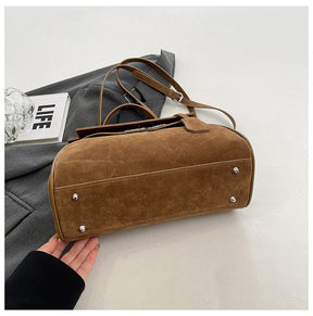 Bolsa Classic Média Suede Madri