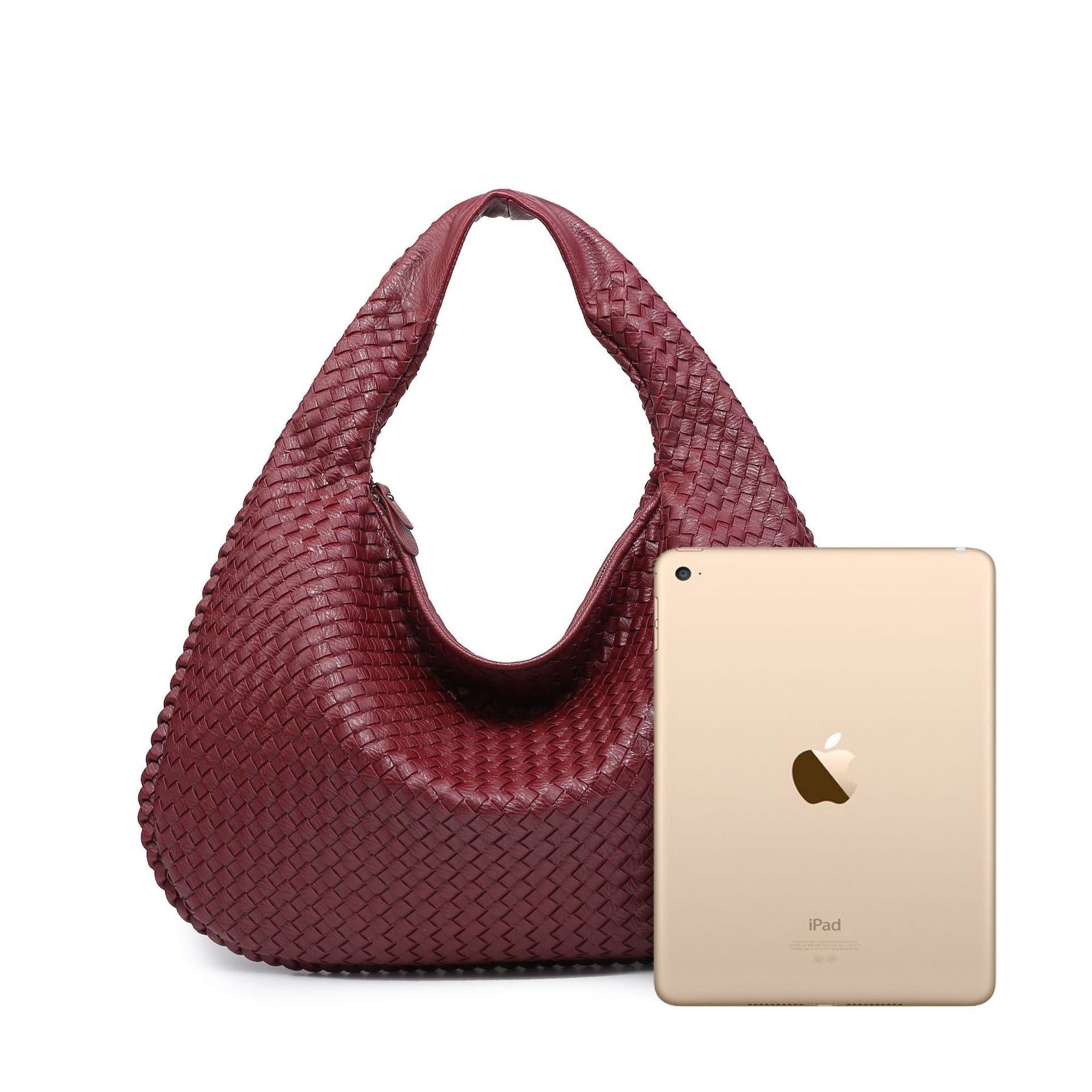 Bolsa de Ombro Maxi Trançada Havana