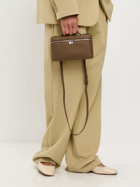 Bolsa Transversal Pequena Couro Legítimo Sintra