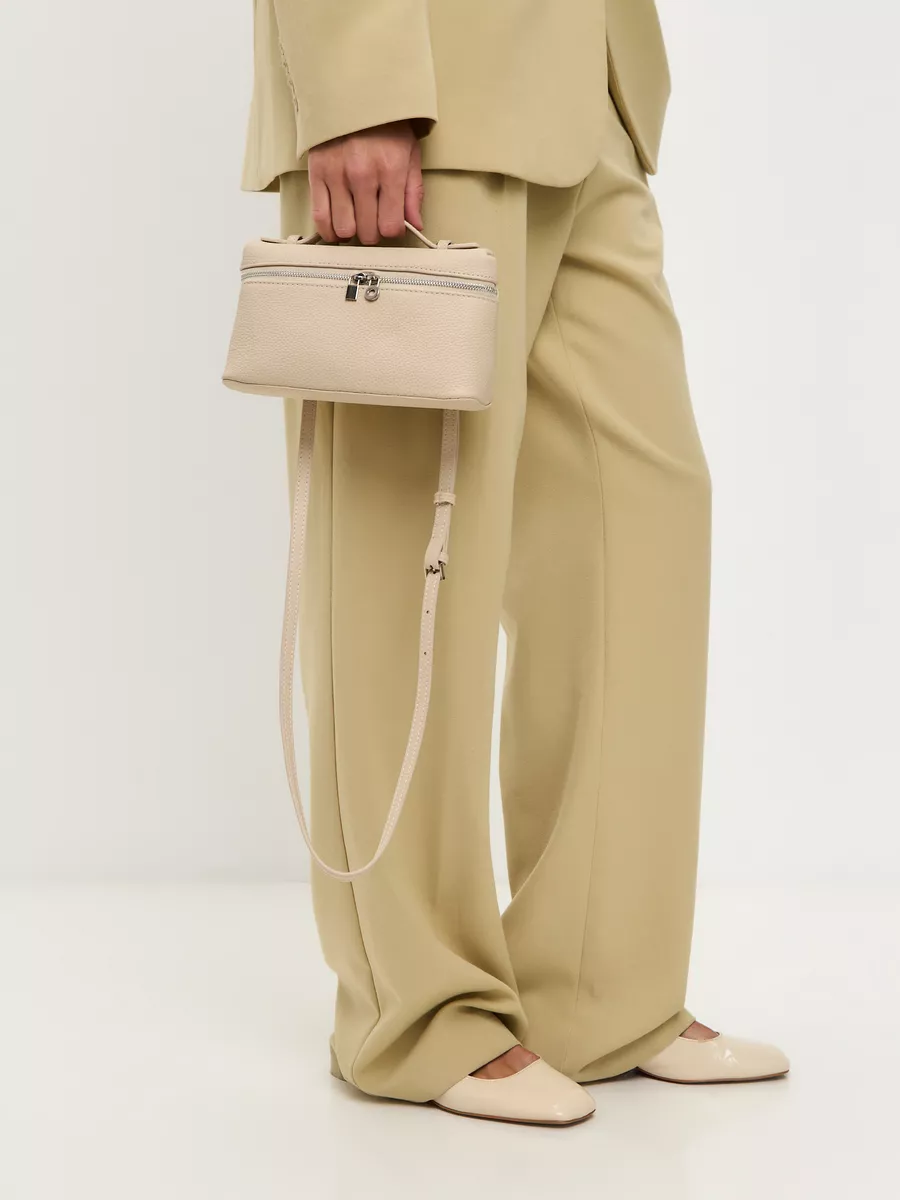 Bolsa Transversal Pequena Couro Legítimo Sintra