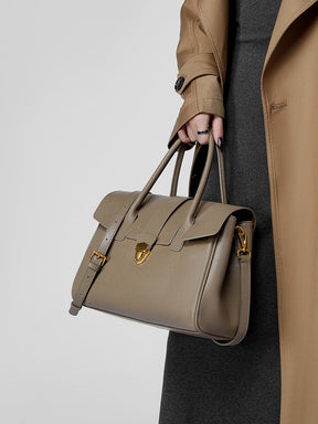 Bolsa Classic Média Couro Legítimo Napoli