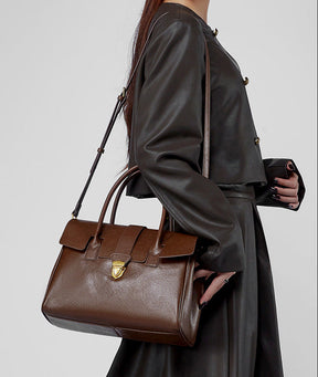 Bolsa Classic Média Couro Legítimo Napoli