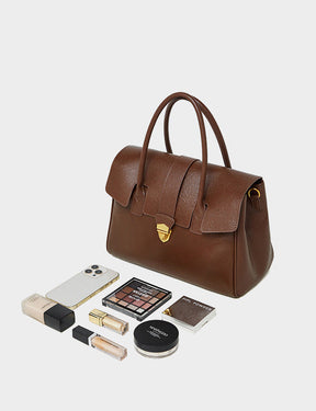 Bolsa Classic Média Couro Legítimo Napoli