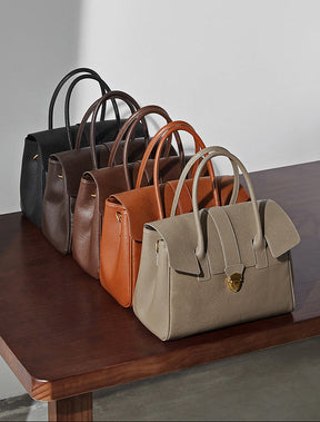 Bolsa Classic Média Couro Legítimo Napoli