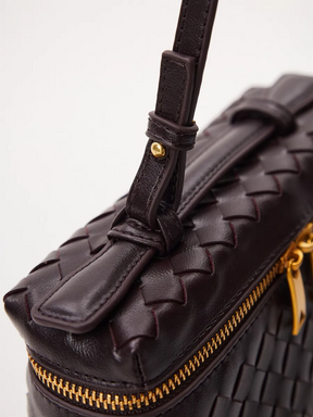 Bolsa Pequena Trançada Manila