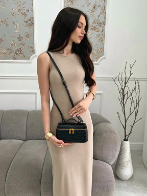 Bolsa Pequena Trançada Manila