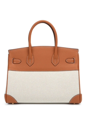 Bolsa Tote Média Canvas Bicolor Zaya