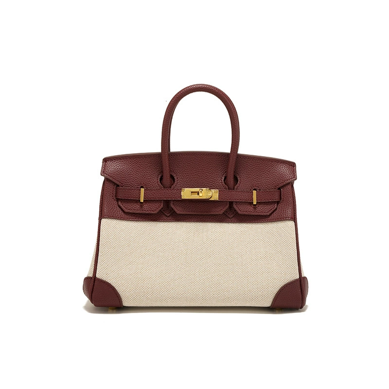 Bolsa Tote Média Canvas Bicolor Zaya