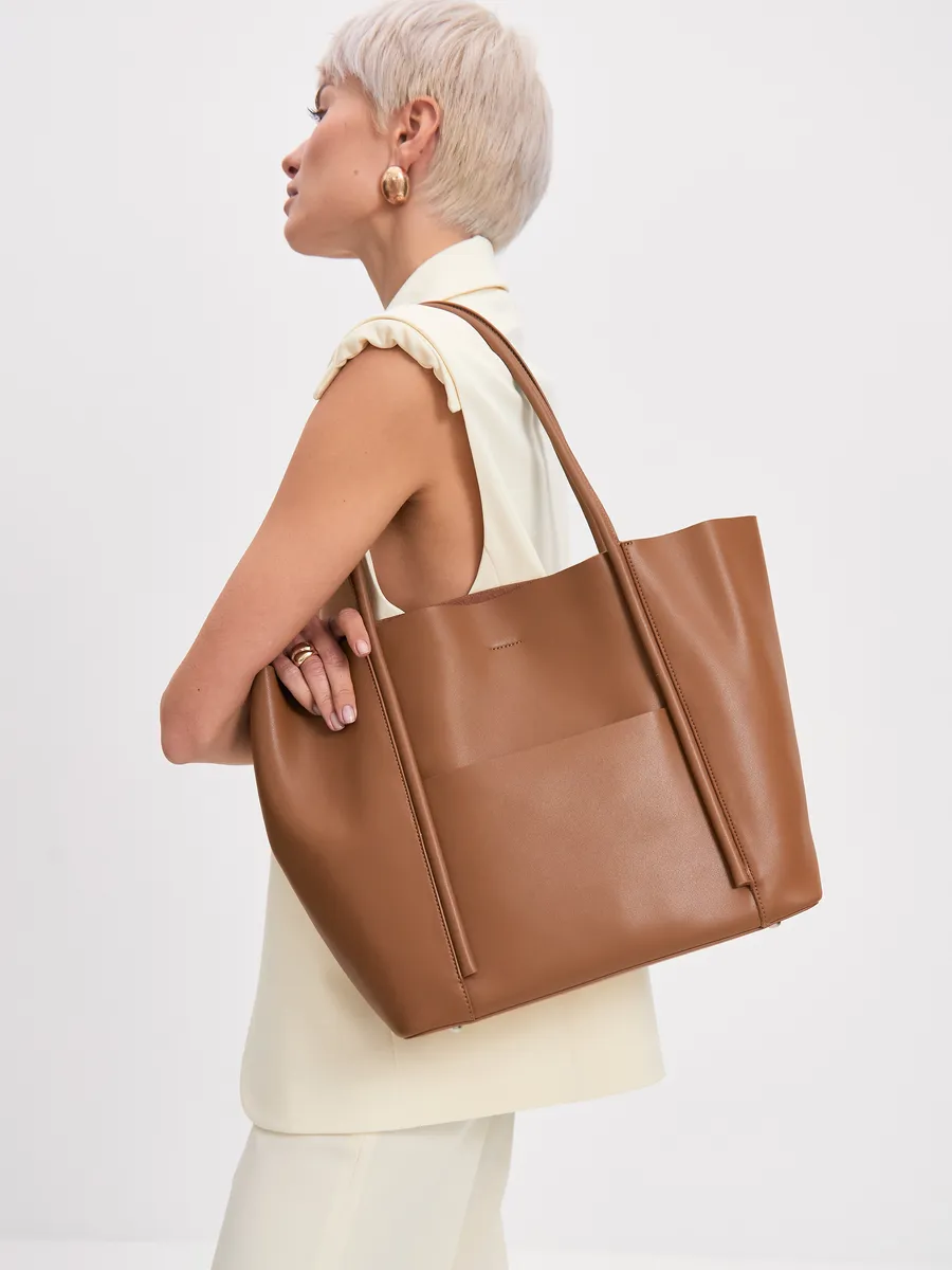 Bolsa Tote Couro Legítimo Lolla