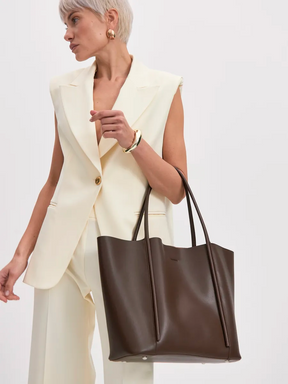 Bolsa Tote Couro Legítimo Lolla